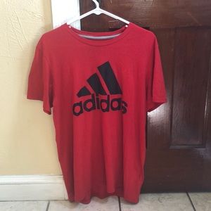 Adidas logo tee